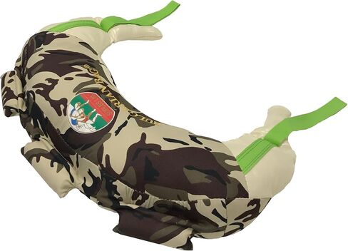 Bulgarian Bag -Camouflage - Suples (The Original) + Workout DVD (Fitness, Crossfit, Wrestling, Judo, Grappling, Functional Training, MMA, Sandbag, Powerbag, Cardio, Strength) … (Small 17 lb.) in Kuwait