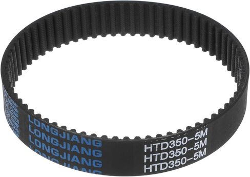 uxcell HTD5M-435 Rubber Timing Belt 87 Teeth Closed Loop Pulley Timing Belt 20mm Width, 435mm Pitch Length Synchronous Belt in Saudi Arabia