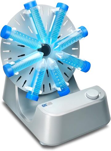 ONiLAB 360 درجة خلاط دوامي فعال وبأسعار معقولة مع الوضع المستمر، خلط المختبر، دوامة المختبر مع قاعدة صب الألومنيوم للطرد المركزي وأنابيب الاختبار، 100-240 فولت، 50/60 هرتز in Kuwait