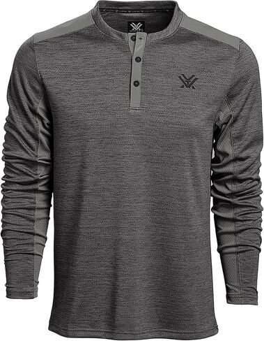 Vortex Optics Northern Heights Henley Long Sleeve Shirts in Saudi Arabia
