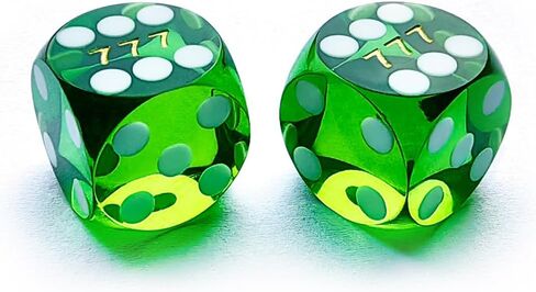 Bescon Dice Professional Small Precision Dice 12.7mm (1/2 inch) with Random Serial Number, Mini Precision Cut Dice 12.7MM Gem Blue in Saudi Arabia