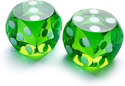 Bescon Dice Professional Small Precision Dice 12.7mm (1/2 inch) with Random Serial Number, Mini Precision Cut Dice 12.7MM Gem Blue in Saudi Arabia