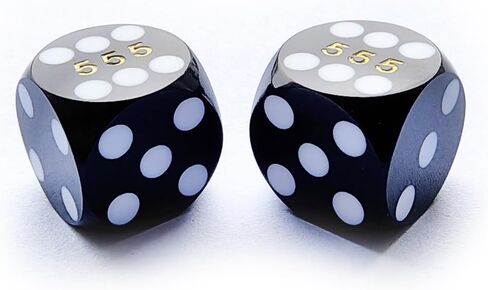 Bescon Dice Professional Small Precision Dice 12.7mm (1/2 inch) with Random Serial Number, Mini Precision Cut Dice 12.7MM Gem Blue in Saudi Arabia