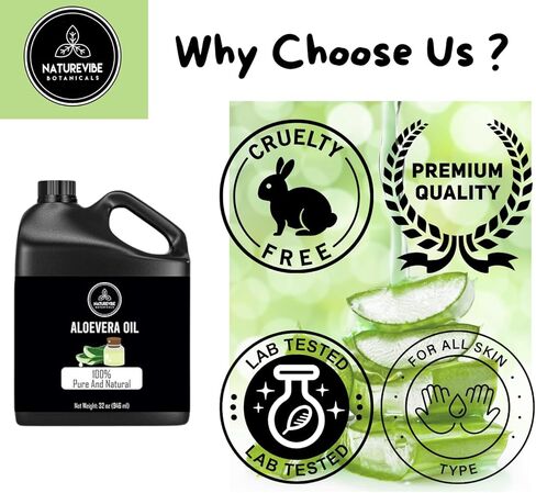 Naturevibe Botanicals Evening Primrose Oil 32 Ounces | 100% Pure and Natural | Great for Skin Care and Hair Care in Kuwait