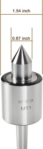 MT1 Live Tailstock Center متوسط ​​الخدمة 1MT Center MT للعمل عالي السرعة باستخدام الحاسب الآلي in Saudi Arabia