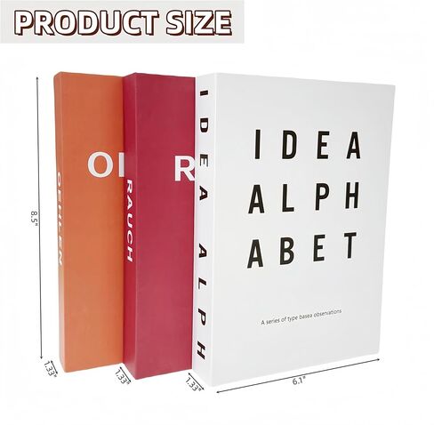 كتب مزيفة للديكور، مجموعة من 3 كتب مزيفة للديكور، كتاب ديكور أنيق ومبتكر لتزيين المنزل in Kuwait