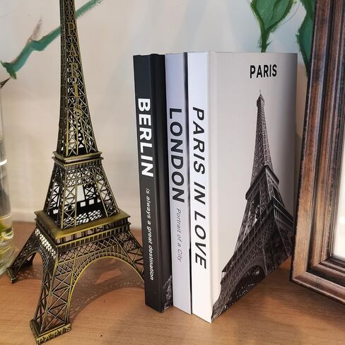 3 عبوات من الكتب المزخرفة، كتب مزخرفة عصرية مع صفحات فارغة قابلة للتعبئة لديكور المنزل، كتب عرض لمكتب طاولة القهوة، كتب مزخرفة لأرفف العرض في غرفة المعيشة in Kuwait