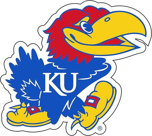 مغناطيس كانساس (مغناطيس JAYHAWK (3"،4"،6"،12"،18")، 6 بوصة) in Kuwait