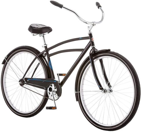 دراجة شوين جامون كروزر، للرجال والنساء، سرعة واحدة، عجلات 26 بوصة، إطار على الطراز القديم، فرامل كوستر خلفية، أسود in Kuwait