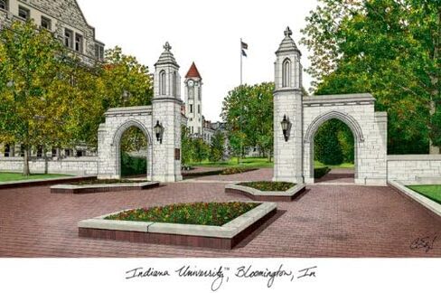 Campus Images NCAA unisex Spirit Diploma Manhattan Black Frame with Bonus Lithograph (value savings $59) in Saudi Arabia