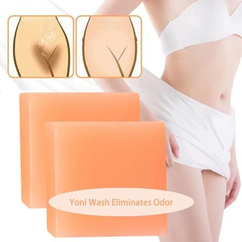 Yoni Soap Bars Feminine Wash Natural Organic Yoni Bar Soap for Women Ph Balance Yoni Wash Eliminates Odor Ph Balance Yoni Care Soap (2PC) in Saudi Arabia