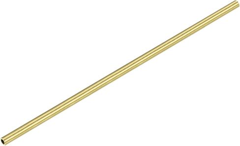 Brass Tube(5mm OD x 1mm Wall T x 200mm L) 1Pcs, Straight Tubing - for Home Furnishing, Machinery, DIY Handicraft in Saudi Arabia