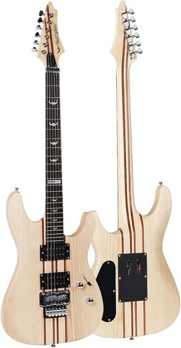 Elem Electric Guitar Kit 39 Inch Full Size,6 Extra String, Picks, Gig Bag, Shoulder Strap, Cable D-300 in Saudi Arabia