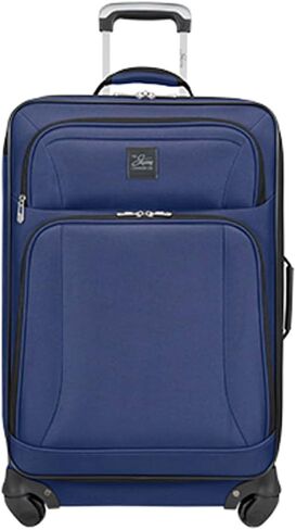 Skyway Epic Softside 4-Wheel Luggage Spinner Collection (Black, 2-Piece Set (20/24)) in Saudi Arabia
