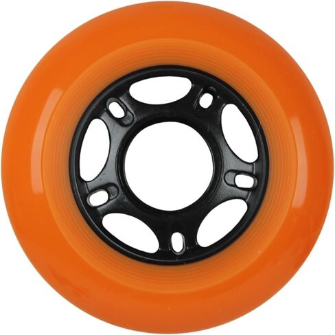 Players Choice Replacement Inline Skate Wheels Outdoor Asphalt Formula 89A with Hybrid Ceramic Bearings - Long Lasting Formula for Skating Outside in Kuwait