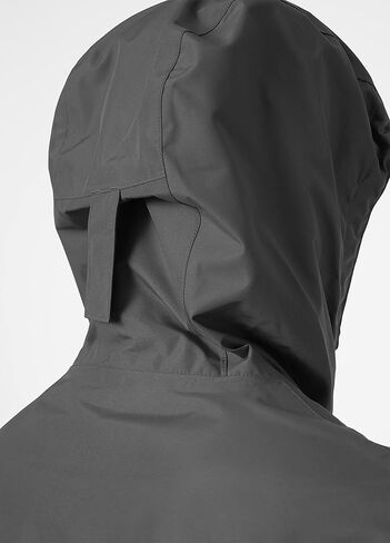 سترة المطر الرجالية Helly Hansen Seven J المقاومة للماء والرياح وقابلة للتنفس، 980 Ebony، XXX-Large in Kuwait