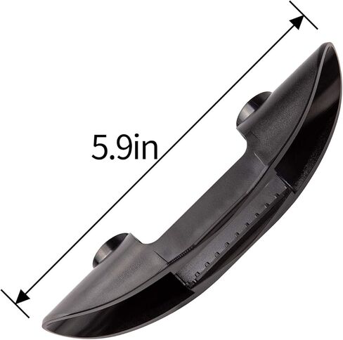 ملحقات مشبك مجداف سافيتا كاياك مشبك بلاستيكي أسود 4 قطع تتضمن 8 براغي و8 صواميل in Kuwait