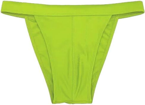 Mens Bikini Briefs Low Rise Padded Swimsuit Drawstring Beach Bathing Suit Surfing Swimwear in Saudi Arabia
