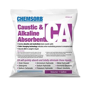 CA - Caustic & Alkaline Neutralizing Absorbent - 1.25 Gallon Shaker