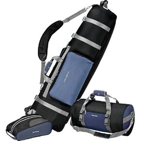 Samsonite Unisex Samsonite For Athalon - Deluxe 3-Piece Golf Travel Set