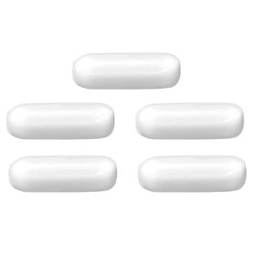 5Pcs 5x15mm PTFE Magnetic Stirrer Mixer Type C Stir Bars Spinbar Laboratory PTFE Stirring Rod