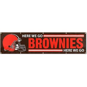 Party Animal Cleveland Browns Giant 8' Team Banner