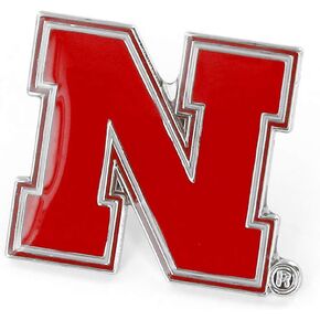 Aminco NCAA Nebraska Cornhuskers Team Logo Pin, 2"