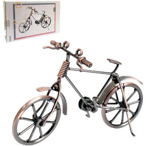 Deco Bike Vintage Iron Art Bike Metal Deco Gift Bike Model Collectible Travel Sculpture Decoration Bike or as a Funny Gift Idea Art Decoration Ornaments for Home Office