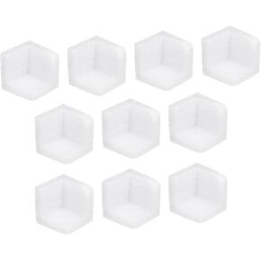 PATIKIL Foam Corner Protector 2.2x2.2x2.2 Inch Polyethylene Edges Guard for Moving Packing Pack of 30