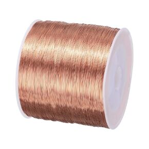 MECCANIXITY 0.2mm Magnet Wire 2231ft Enameled Copper Wire Enameled Magnet Winding Wire Coil 200g 155C for Transformers Inductors