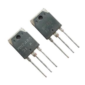 2pcs (1pcs MP1620+1pcs MN2488) PNP NPN Darlington Sounds Power Transistor 150V 10A 15W,TO-3PN.