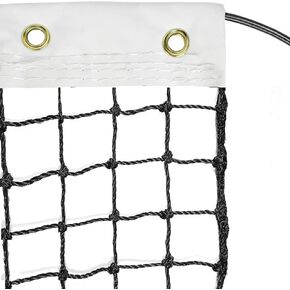 Aoneky 42' Twisted Knotted Poly Outdoor Replacement Professional Tennis Court Net