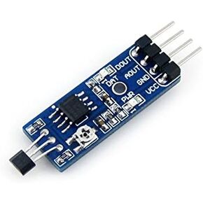 Waveshare Hall Element Switch Sensor Detector Hall Sensor Detection Module Magnetic for Detect Car AVR