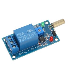 Tilt Angle Sensor, Tilt Sensor Module, DC 5V Tilt Sensor Module 45 90 Degree Angle Relay Alarm Board, Tilt, Electroniccomponents