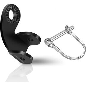 12.2MM Bike Trailer Hitch Connector, Bicycle Trailers Coupler for Children's Trailers, Cargo and Pet Bike Trailer Adapter Accessories Compatible with Burley Trailers Hitch