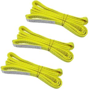 3 Pack 1" x 6'Rigging Moving Lifting Straps Industrial Web Sling 3100LBS 5:1