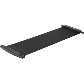 ProsourceFit Slide Board Mat for Exercise 6’ with End Stops, Booties & Carrying Bag for Low-Impact Indoor Home Workouts and Sports Training