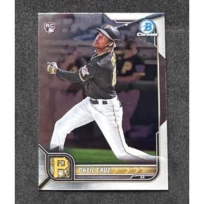 2022 Bowman Chrome O’Neil Cruz RC #45 Pittsburgh, BLUE