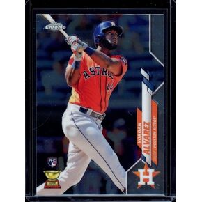 2020 Topps Chrome Yordan Alvarez Rookie RC #200 Houston, BLUE