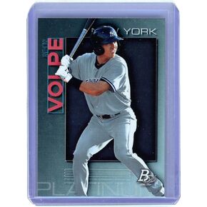 Anthony VOLPE 2020 Bowman Platinum Baseball Prospects TOP-29 Yankees, BLUE
