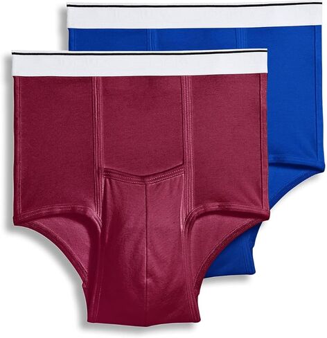 Jockey Men's Underwear Big Man Pouch Brief - 2 Pack in Saudi Arabia