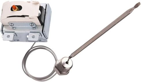 اتصال مزدوج PP10084 مفتاح ترموستات عالي الحد، إعادة ضبط يدوي، حد 450 درجة فهرنهايت/230 درجة مئوية، متوافق مع مقلاة بيتكو VF35، MGII، سلسلة SG14، إلخ in Kuwait