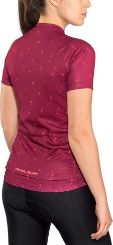 PEARL IZUMI W Select Escape قميص برسومات قصيرة الأكمام، بنجر أحمر ويش، متوسط in Saudi Arabia