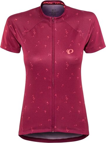 PEARL IZUMI W Select Escape قميص برسومات قصيرة الأكمام، بنجر أحمر ويش، متوسط in Saudi Arabia