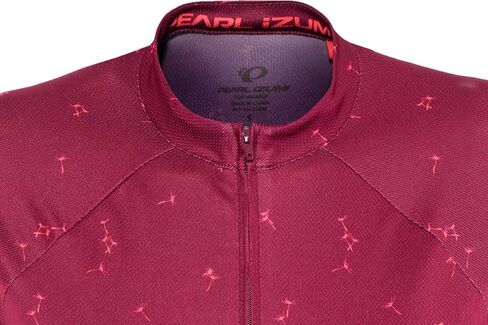 PEARL IZUMI W Select Escape قميص برسومات قصيرة الأكمام، بنجر أحمر ويش، متوسط in Saudi Arabia