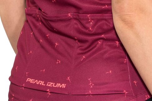 PEARL IZUMI W Select Escape قميص برسومات قصيرة الأكمام، بنجر أحمر ويش، متوسط in Saudi Arabia