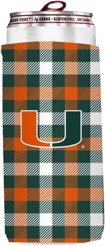 Logo Brands Officially Licensed NCAA Unisex Slim Can Coozie, One Size, Team Color in Saudi Arabia