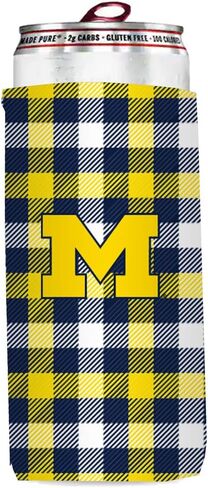Logo Brands Officially Licensed NCAA Unisex Slim Can Coozie, One Size, Team Color in Saudi Arabia