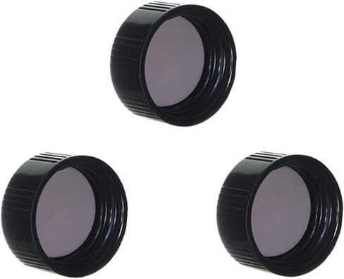 24-400 غطاء تيفلون الفينول الأسود (PTFE) للقوارير (عبوة من 25 قطعة) in Kuwait