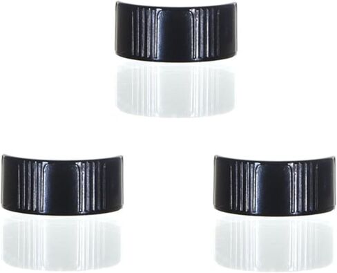 24-400 غطاء تيفلون الفينول الأسود (PTFE) للقوارير (عبوة من 25 قطعة) in Kuwait